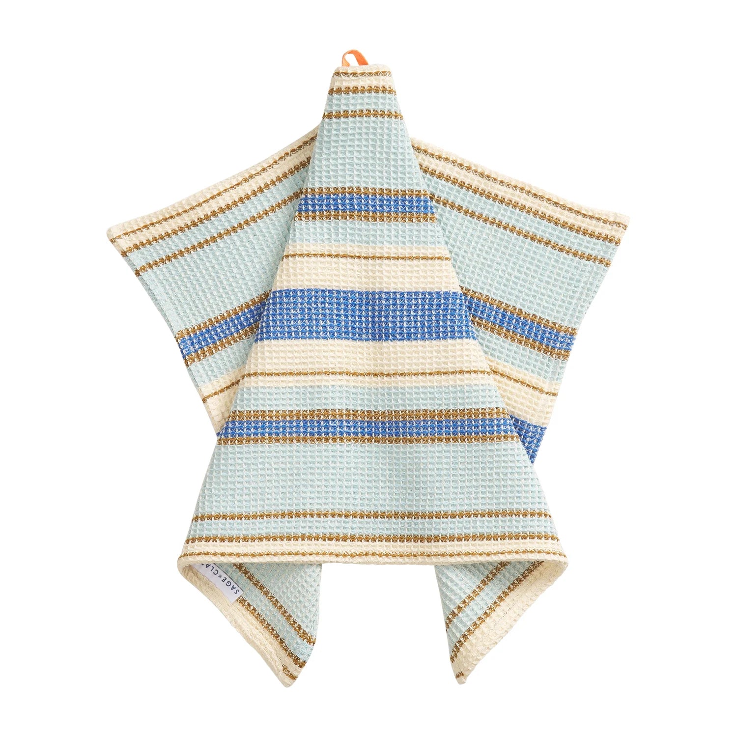 Ishani Stripe Tea Towel Sky