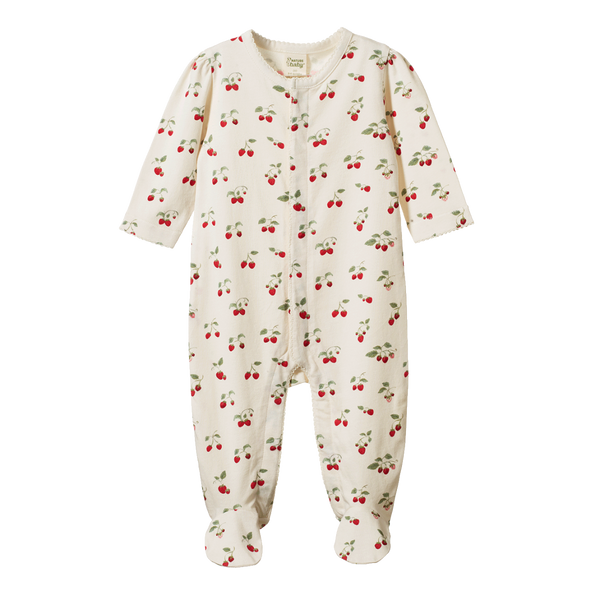 Lucy Suit Strawberry Blush Print