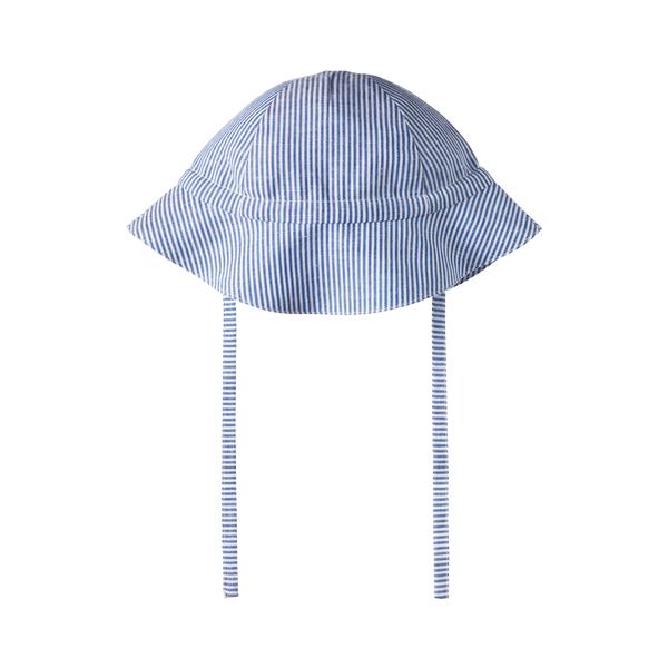 Sunhat Linen Blue Stripe