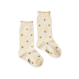 Organic Cotton Socks Tulips