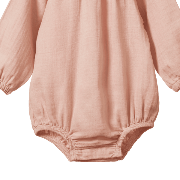 Meadow Bodysuit Rose Dust Crinkle