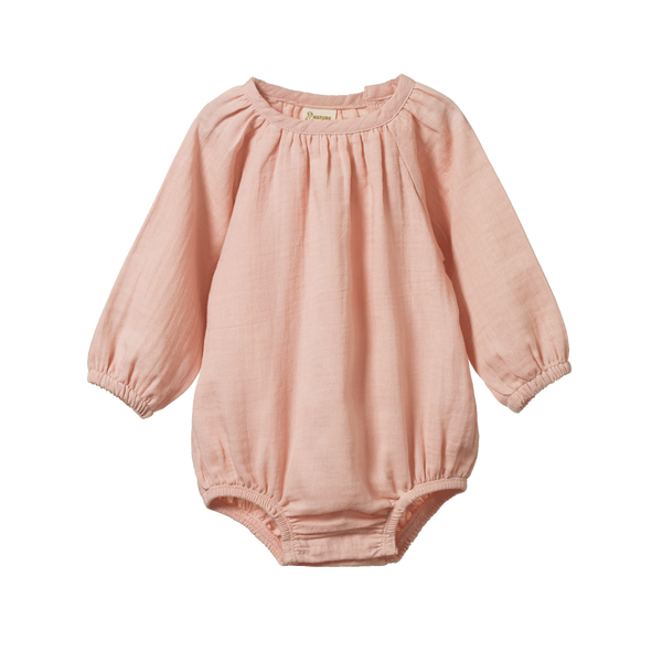 Meadow Bodysuit Rose Dust Crinkle