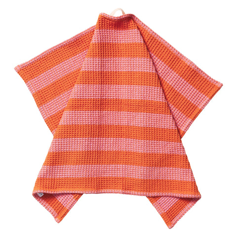 Zelia Stripe Tea Towel Cosmos