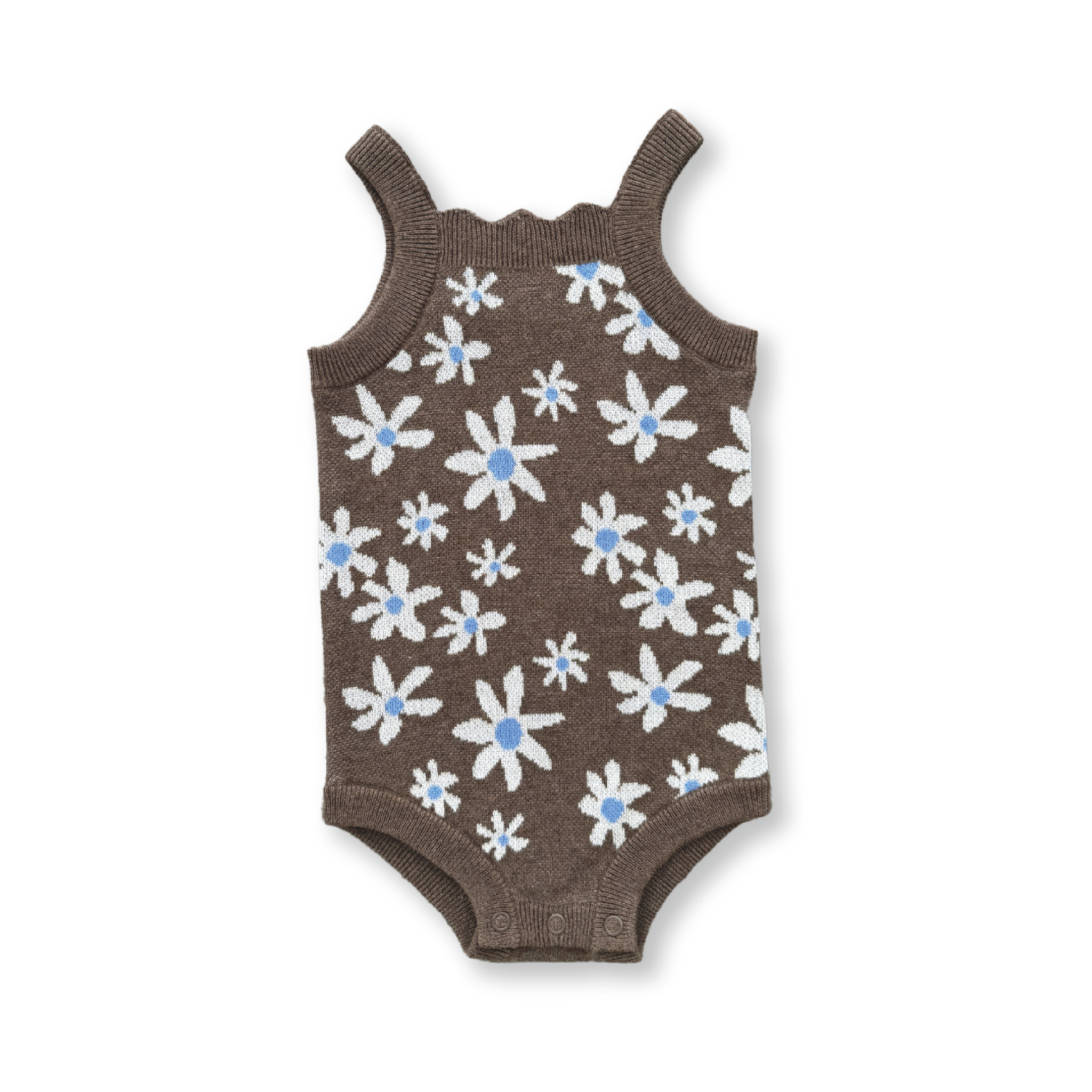 Wild Flower Singlet Suit Mud