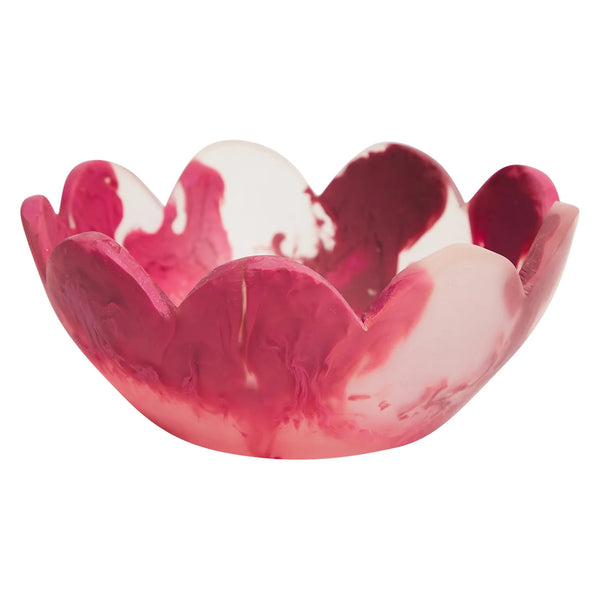 Petal Bowl Rhubarb