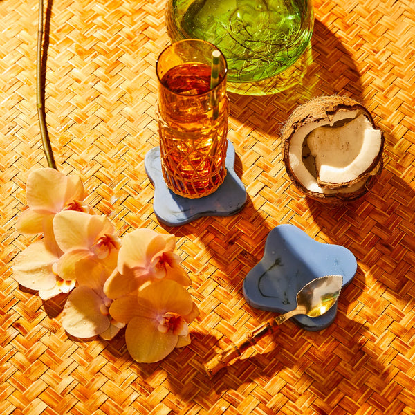 Malorie Coasters Azure Set of 2