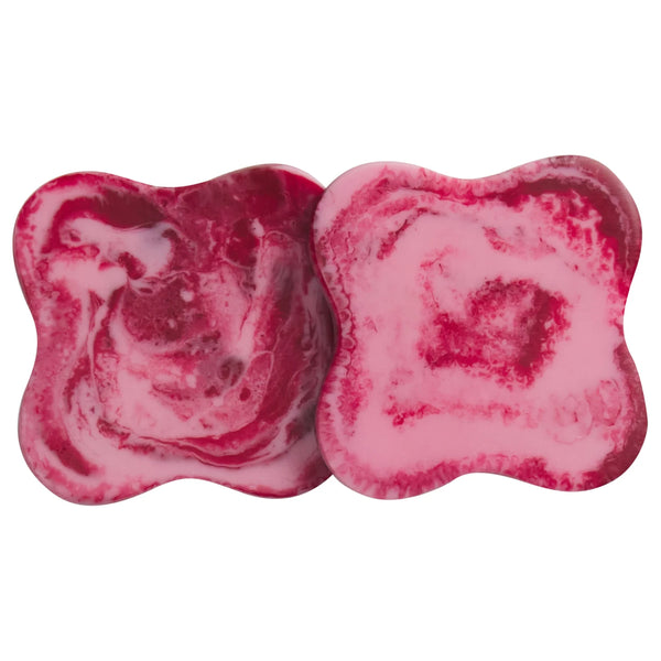 Malorie Coasters Crimson Set of 2