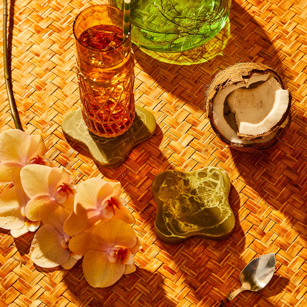 Malorie Coasters La Palma Set of 2