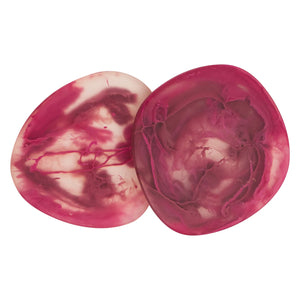 Fenella Coasters Set of 2 Rhubarb