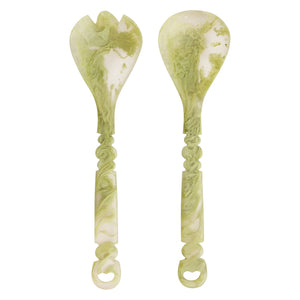 Wilkie Salad Servers Pistachio