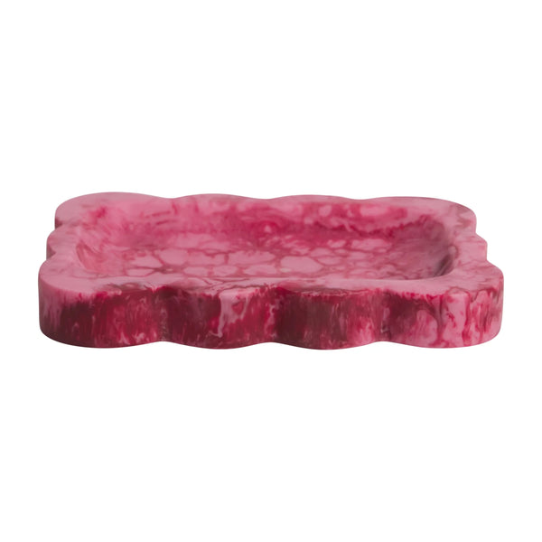 Beau Small Tray Crimson