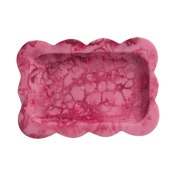 Beau Small Tray Crimson