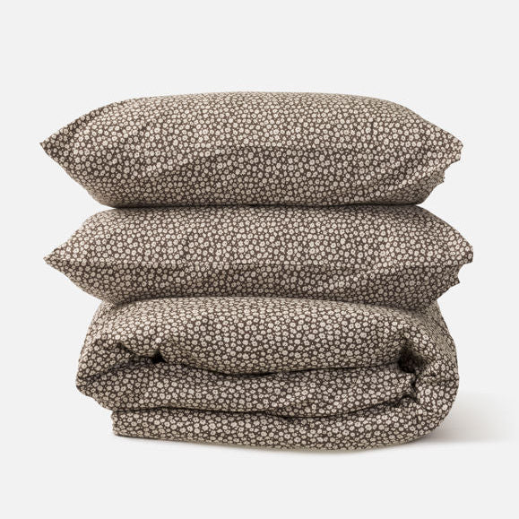 Forget Me Not Rye/Bone Cotton Bedding