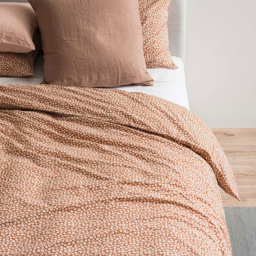 Forget Me Not Toffee/Nougat Cotton Bedding