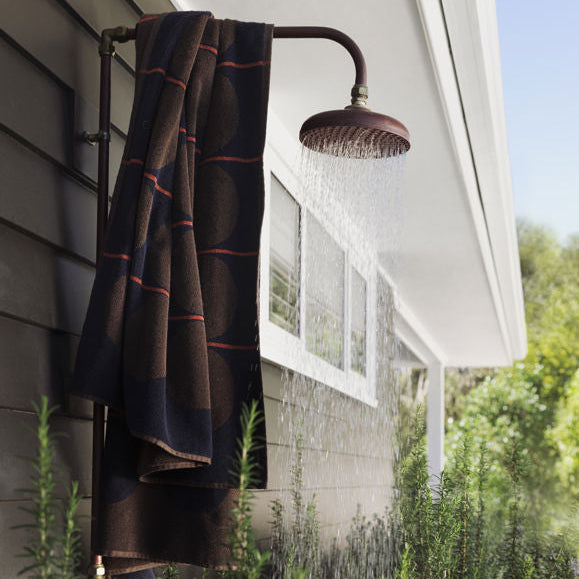 Abacus Beach Towel Rye/Tamarillo