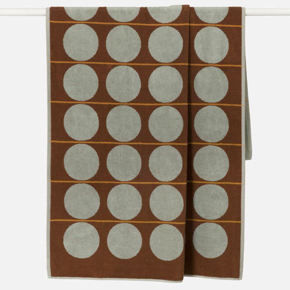 Abacus Beach Towel Mist/Paprika