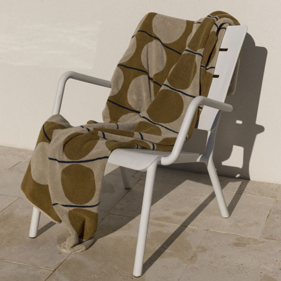 Abacus Beach Towel Oyster/Kumara