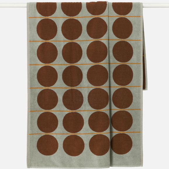 Abacus Beach Towel Mist/Paprika