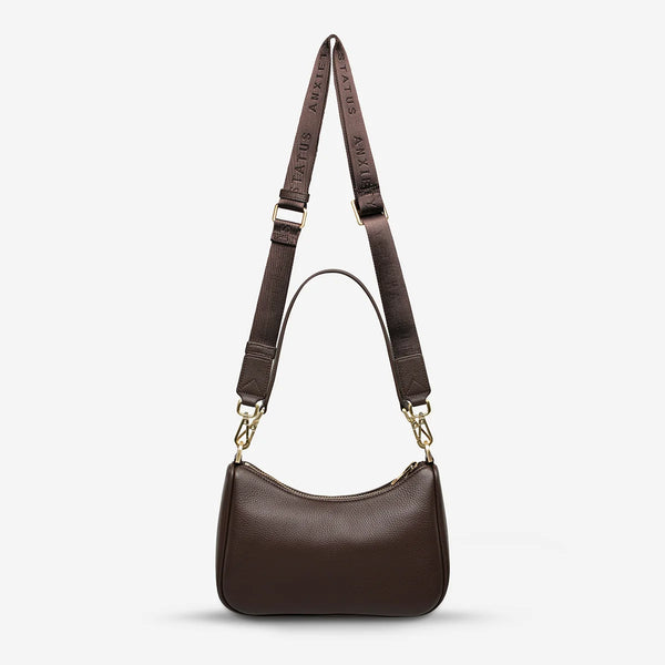 Look Both Ways Cocoa/Brushed Gold