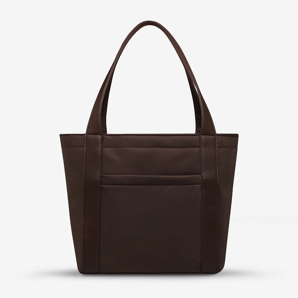 Mikah Truffle Recycled Tote Bag