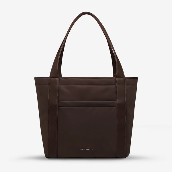 Mikah Truffle Recycled Tote Bag