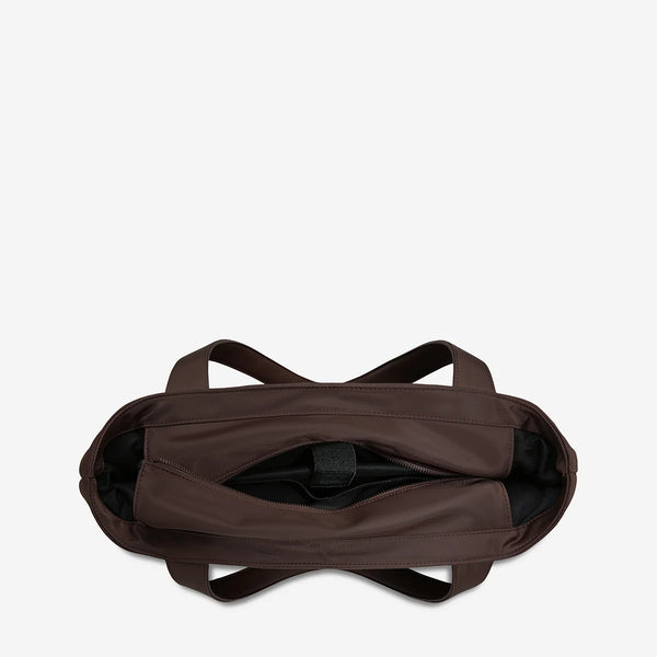 Mikah Truffle Recycled Tote Bag