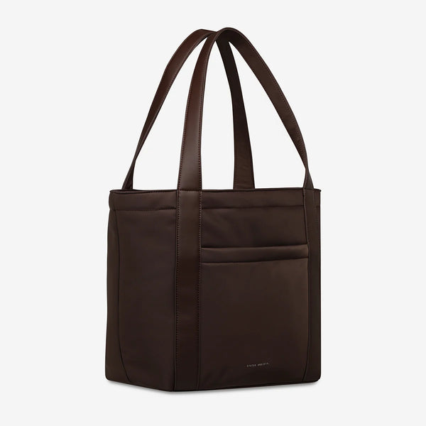 Mikah Truffle Recycled Tote Bag