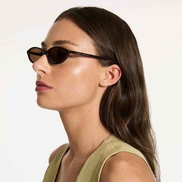 Apex Sunglasses Espresso/Gold