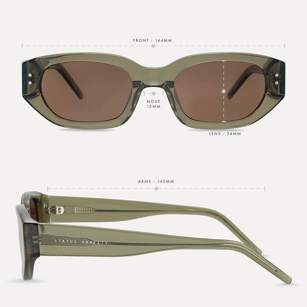 Luna Sunglasses Moss