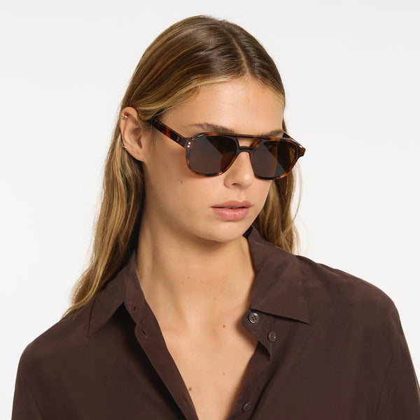 Subliminal Sunglasses Brown Tort