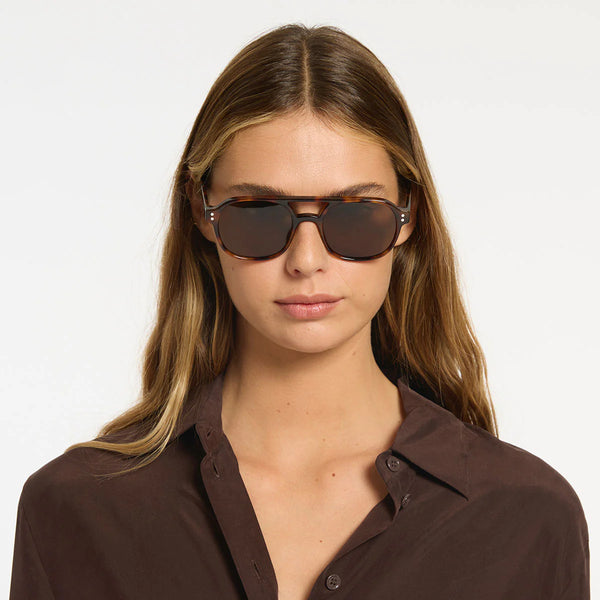 Subliminal Sunglasses Brown Tort