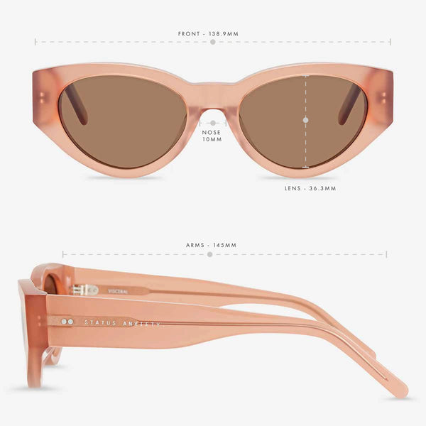 Visceral Sunglasses Rose