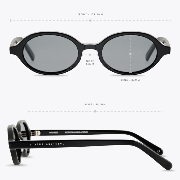 Wonder Sunglasses Black