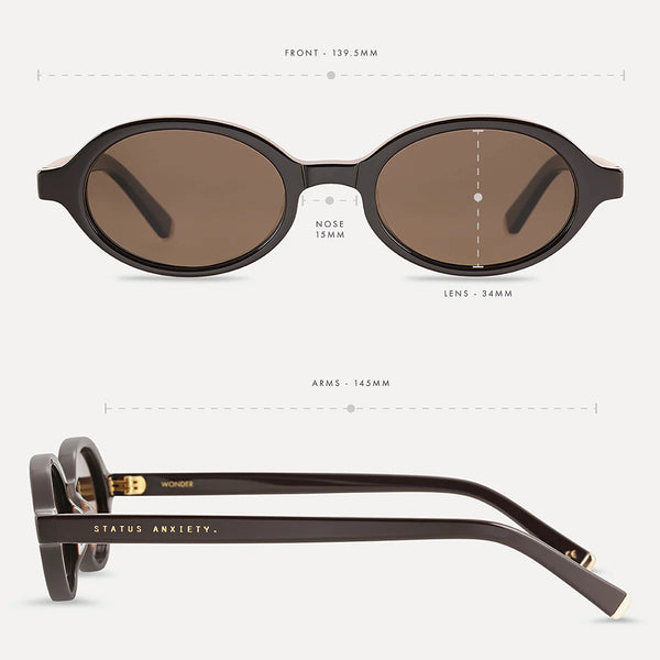 Wonder Sunglasses Espresso/Gold