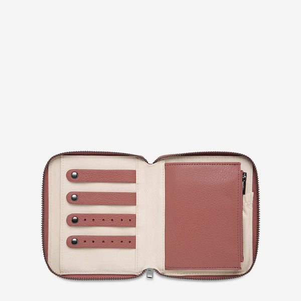 Change Always Comes Jewellery Case Dusty Rose