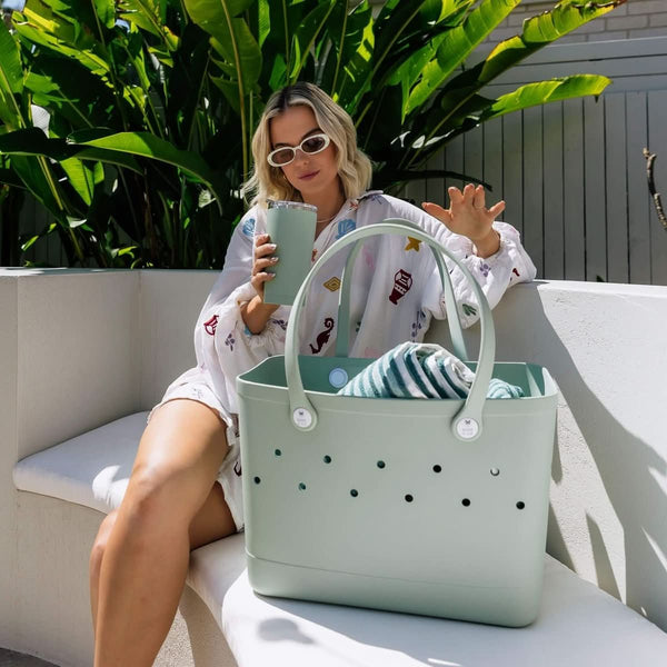Maxi Tribe Bag In Sea Glass