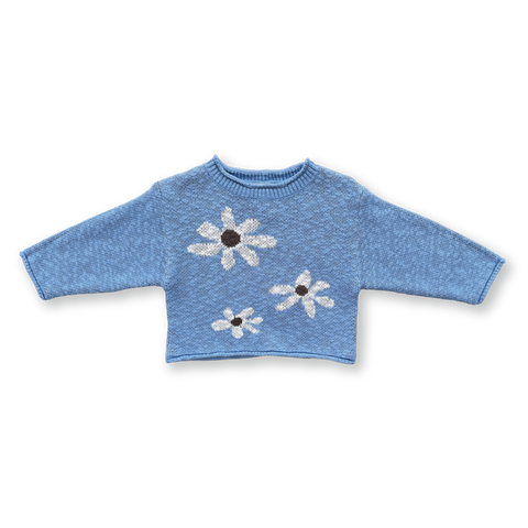 Wild Flower Pullover Sky