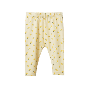 Leggings Petite Lemon Cream Print