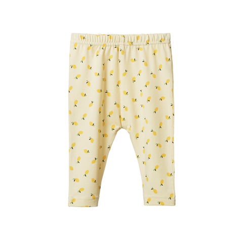 Leggings Petite Lemon Cream Print