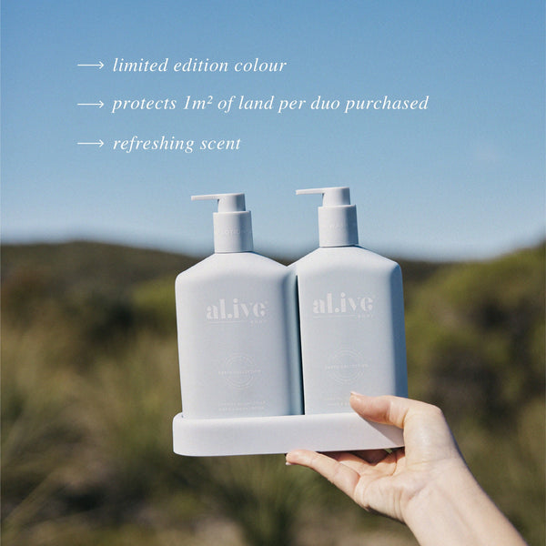 Limited Edition Wash & Lotion Duo + Tray Coastal Wildflower