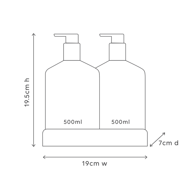 Wash & Lotion Duo Apricot & Sweet Fig