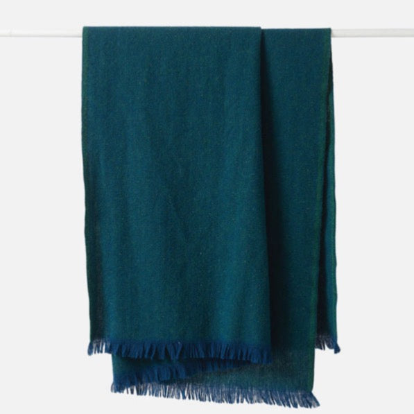 Bach Wool Blanket Sea/Spirulina