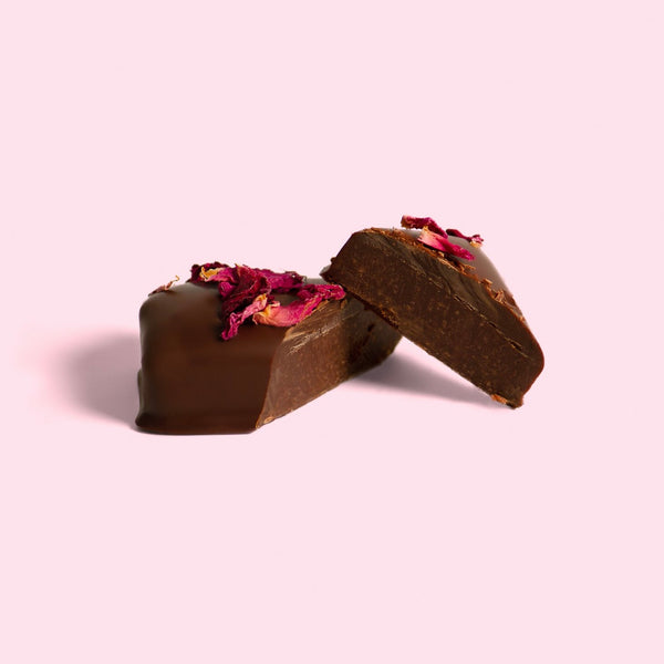 Wild Rose Ganache with Goji Single Chocolate Bar 30g