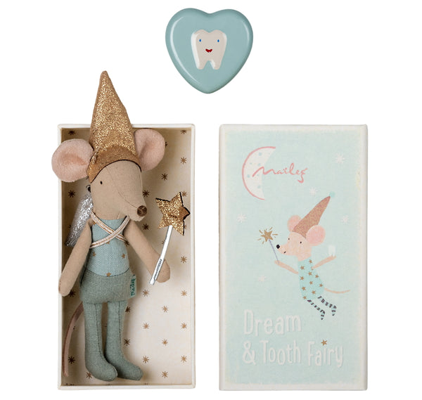 Tooth Fairy Mouse Blue in Box