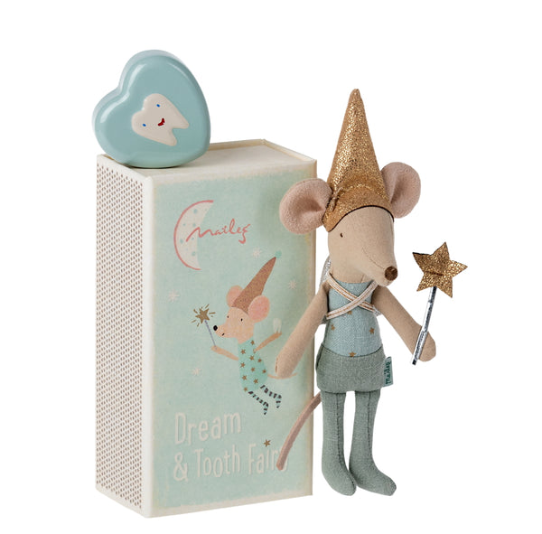 Tooth Fairy Mouse Blue in Box