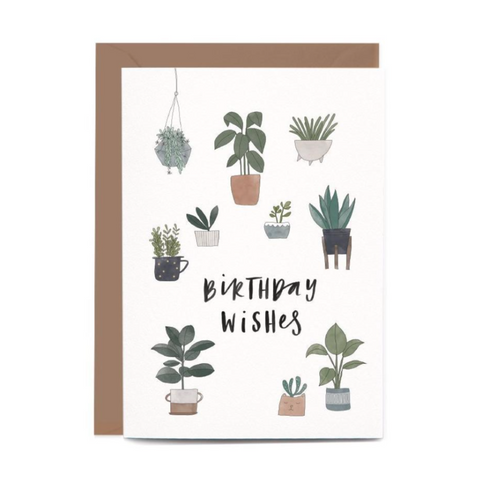 Birthday Potted Plants Gift Card