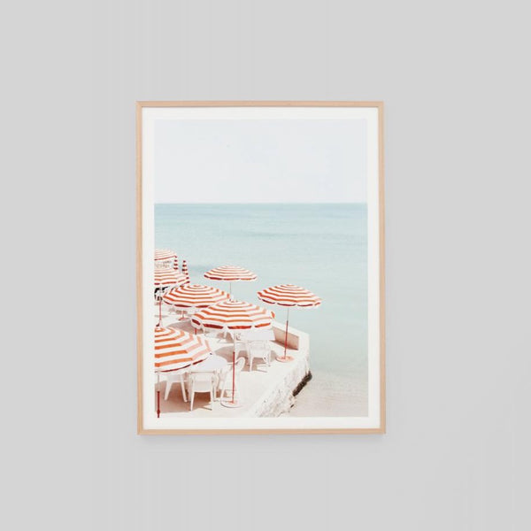 Riviera View Framed Print