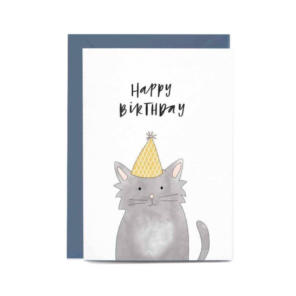 Birthday Cat Gift Card