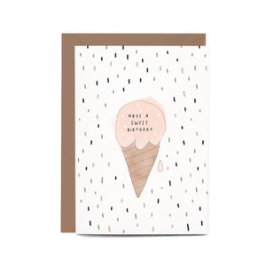 Sweet Birthday Ice Cream Gift Card