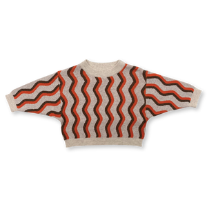 Knitted Pull Over - Wave